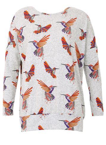Dorothy Perkins *izabel London Multi Orange Long Sleeve Top