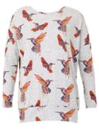 Dorothy Perkins *izabel London Multi Orange Long Sleeve Top