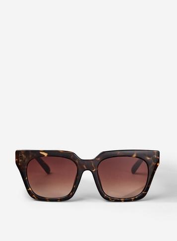 Dorothy Perkins Tortoiseshell Print Premium Oversized Frames Sunglasses