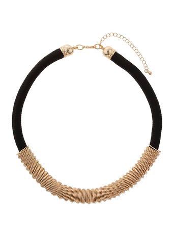 Dorothy Perkins Black Rope Necklace