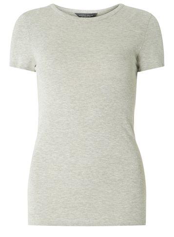 Dorothy Perkins *tall Grey Marl Plain T-shirt