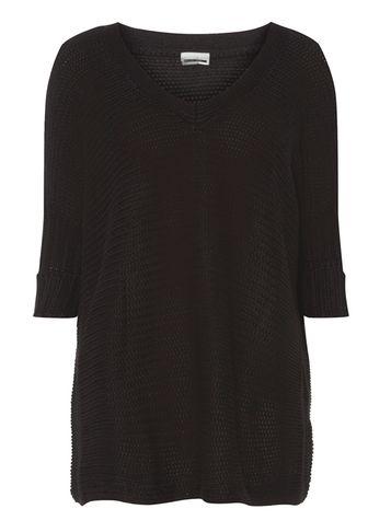 Dorothy Perkins *noisy May Black Vera V-neck Knitted Top