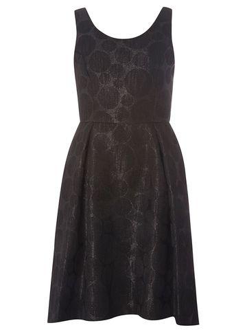Dorothy Perkins *luxe Spot Jaquard Hi-low Prom Dress
