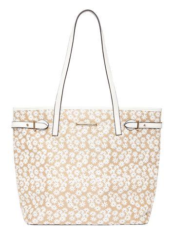 Dorothy Perkins White Lace Belt Shopper Bag