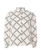 Dorothy Perkins Petite Blush Heart Grid Shirt