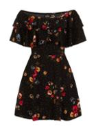 Dorothy Perkins *multi Print Bardot Dress