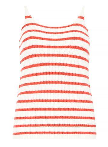 Dorothy Perkins Ivory And Pink Stripe Cami Top