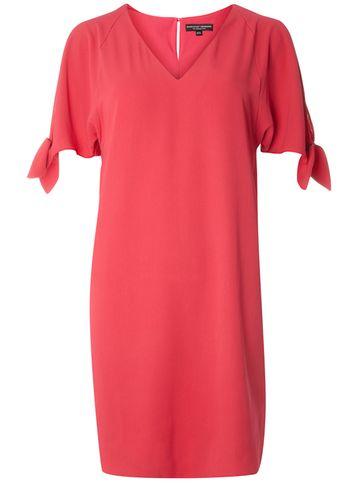 Dorothy Perkins Fuschia Tie Sleeve Shift Dress