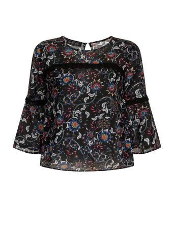 Dorothy Perkins Dark Floral Top