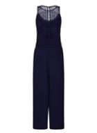 Dorothy Perkins *little Mistress Navy Jumpsuit