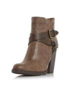 Dorothy Perkins *head Over Heels By Dune 'posey' Tan Ankle Boots