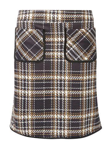 Dorothy Perkins *tall Multi Coloured Check Pocket Mini Skirt