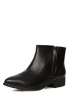 Dorothy Perkins Black Point Zip Ankle Boots
