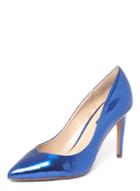 Dorothy Perkins Cobalt Metallic 'evie' Court Shoes