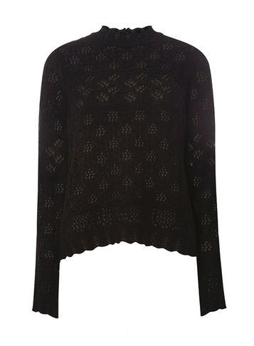 Dorothy Perkins *vero Moda Black Crochet Jumper
