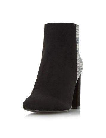 Dorothy Perkins *head Over Heels By Dune 'odessa' Black Ankle Boots
