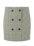 Dorothy Perkins Multi Coloured Checked Mini Skirt