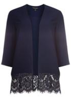 Dorothy Perkins Navy Lace Hem Cover Up