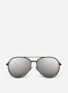 Dorothy Perkins Silver Premium Aviator Sunglasses