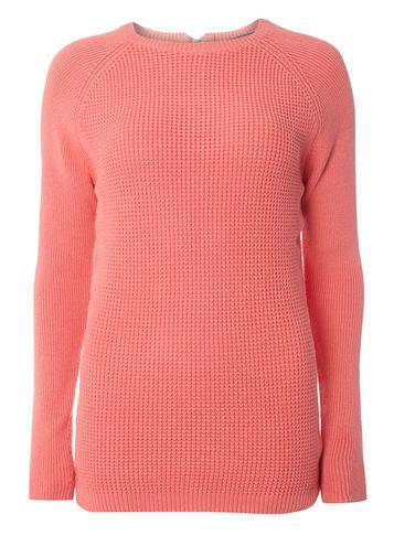 Dorothy Perkins *tall Pink Zip Back Jumper