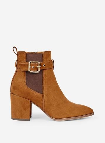 Dorothy Perkins Tan 'alma' Buckle Boots