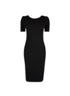 Dorothy Perkins Black Puff Sleeve Bodycon Dress