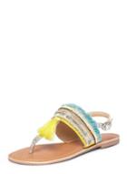 Dorothy Perkins Yellow 'flora' Tassel Sandals