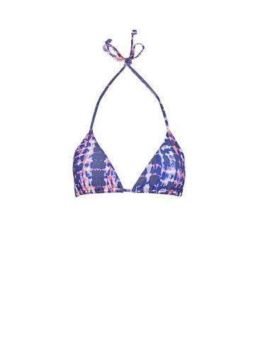 Dorothy Perkins *dp Beach Purple Tie Die Triangle Bikini Bottoms