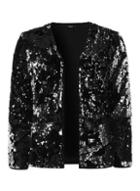 Dorothy Perkins *only Black Indoor Sequin Blazer