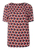 Dorothy Perkins *tall Geometric Print T-shirt