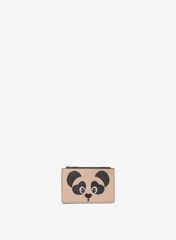 Dorothy Perkins Nude Panda Zip Top Purse