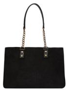 Dorothy Perkins Black 'sage' Leather Tote Bag