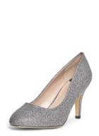 Dorothy Perkins Wide Fit Pewter 'claudia' Court Shoes