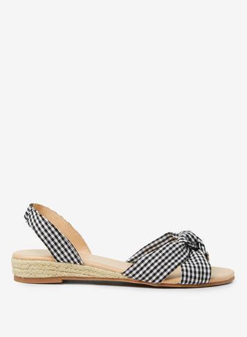 Dorothy Perkins Gingham 'renee' Wedges