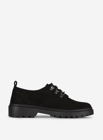 Dorothy Perkins Black 'luck' Brogues