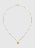 Dorothy Perkins Gold Plated Disc Necklace