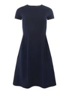 Dorothy Perkins Navy Fit And Flare Dress