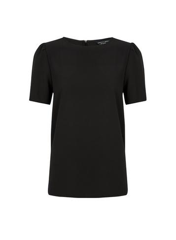 Dorothy Perkins Black Puff Sleeve Tee