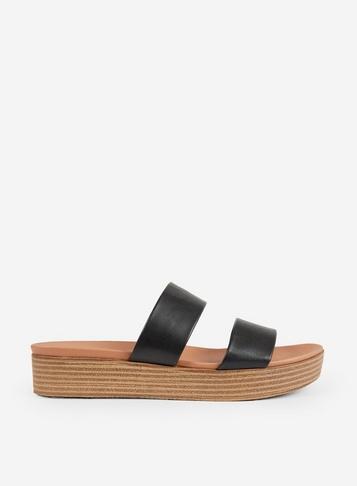 Dorothy Perkins Black 'rosalie' Mules