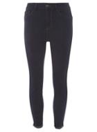 Dorothy Perkins *vero Moda Blue Raw Ankle Skinny Jeans