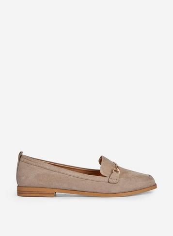 Dorothy Perkins W:taupe Luna Loafer