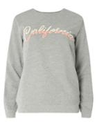 Dorothy Perkins Grey Motif Sweatshirt