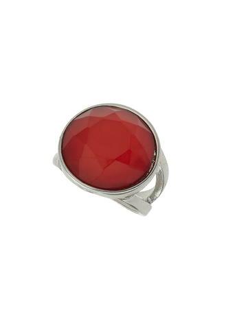 Dorothy Perkins Circle Red Glitter Ring