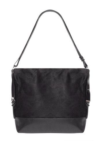 Dorothy Perkins Black Belt Strap Hobo Shoulder Bag