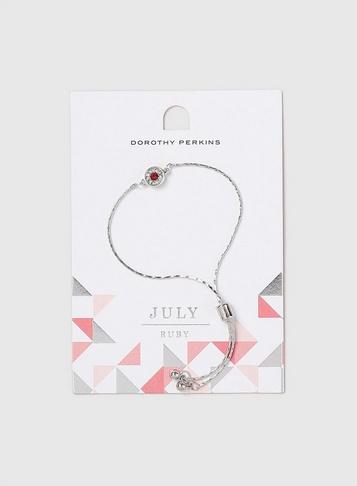 Dorothy Perkins Rose Gold July Birthstone Wristwear
