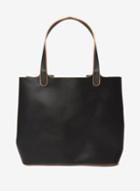 Dorothy Perkins *pieces Black Constrast Shopper Bag