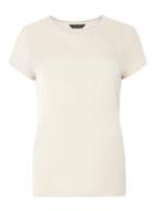 Dorothy Perkins Champagne Satin Front T-shirt
