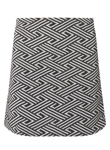 Dorothy Perkins Monochrome Chevron Print Skirt