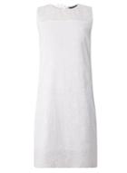 Dorothy Perkins *tall Ivory All Over Broderie Dress