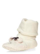 Dorothy Perkins Cream Bootie Knitted Slippers